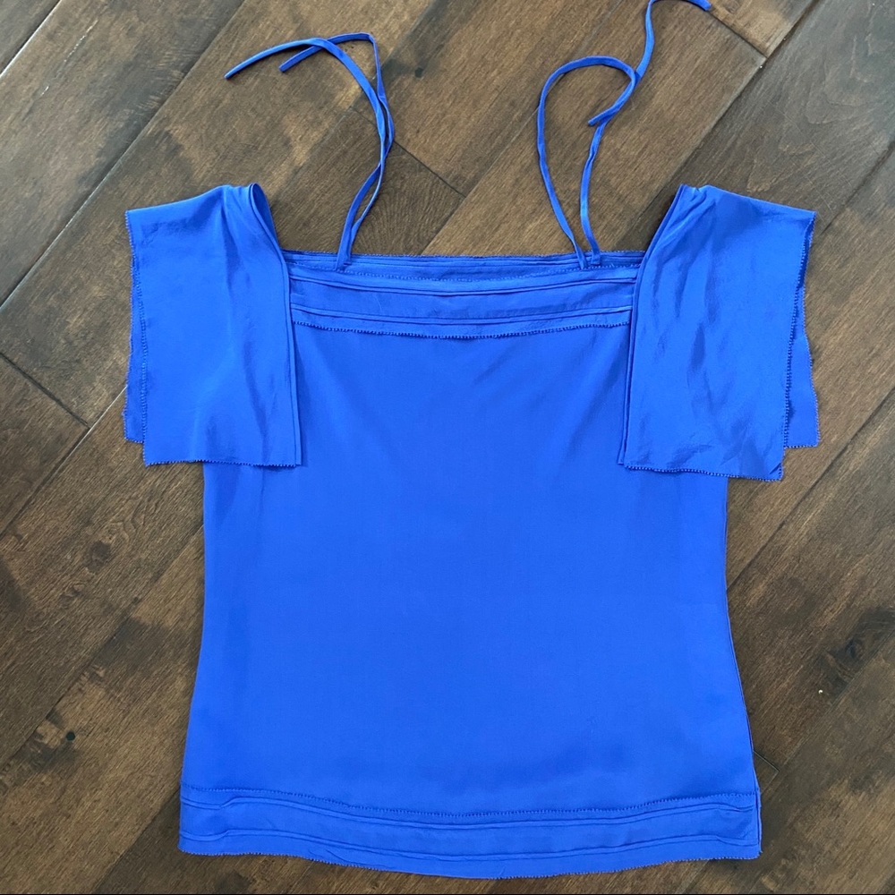Chelsea28 Tie Shoulder Blouse